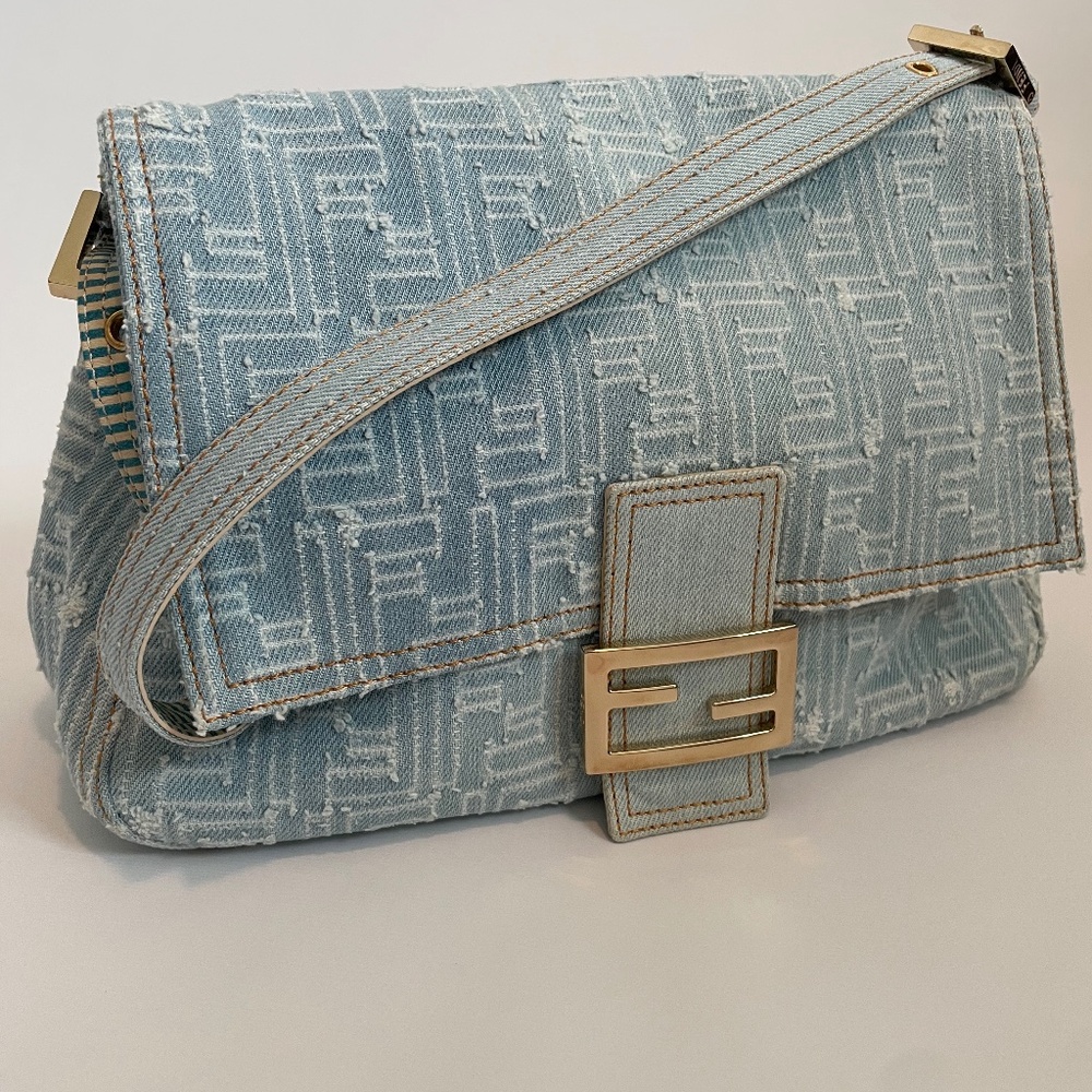 Denim Fendi Bag